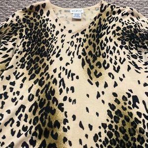 White stag sweater